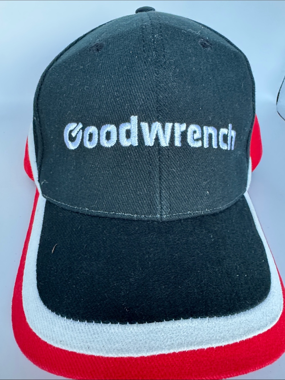 Goodwrench Black and Red Men's Logo Baseball Cap